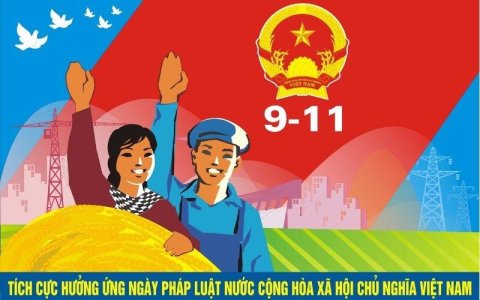 HƯỞNG ỨNG NGÀY PHÁP LUẬT NƯỚC CỘNG HÒA XÃ HỘI CHỦ NGHĨA VIỆT NAM 09/11/2023